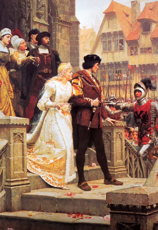 A Call to Arms painting - Edmund Blair Leighton A Call to Arms art painting